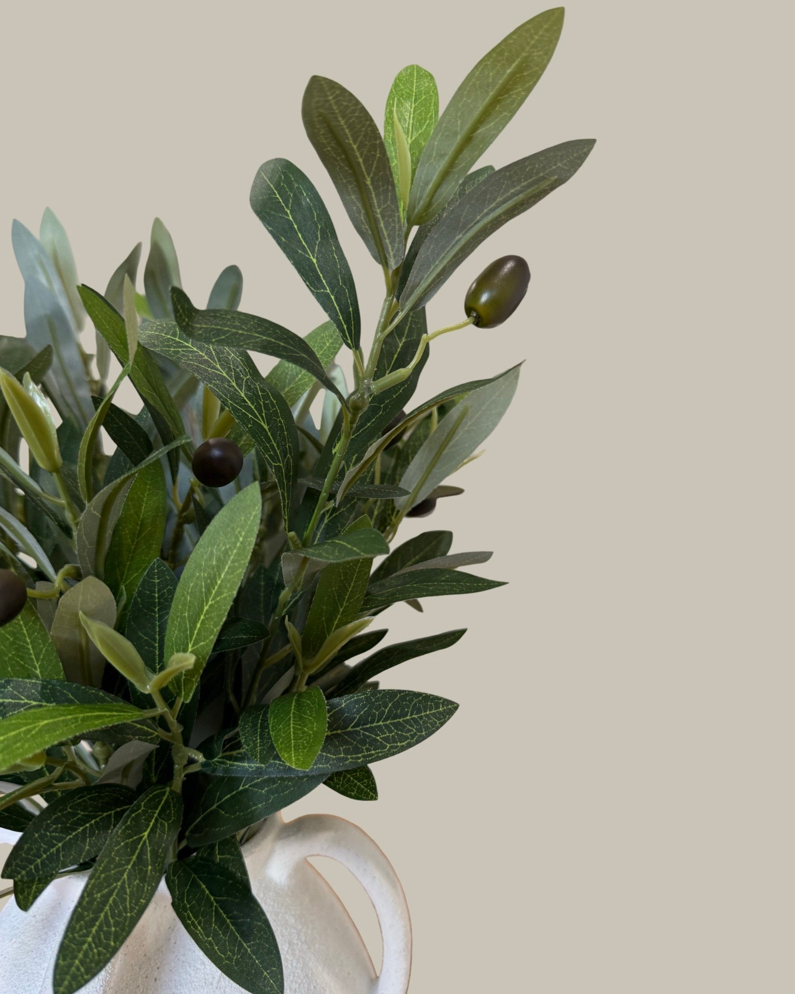 Faux Olive Leaf Spray 45CM (Set of 6)