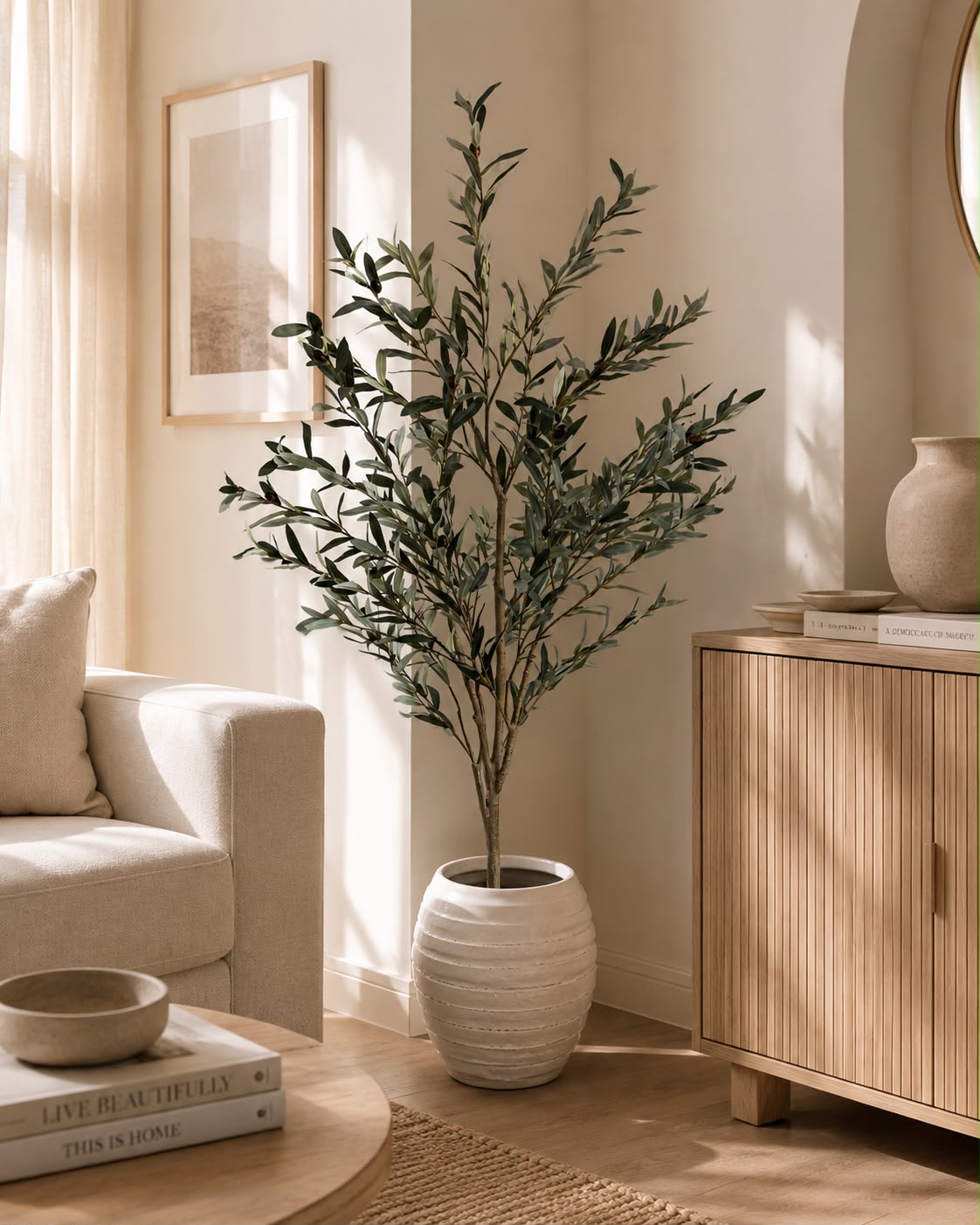 Faux Lush & Luxe Olive Tree 170CM