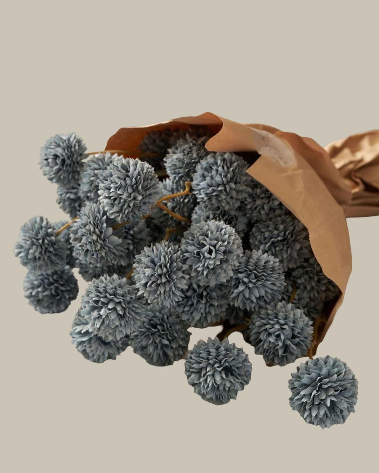 Faux Kiku Flower Stems - Livid.