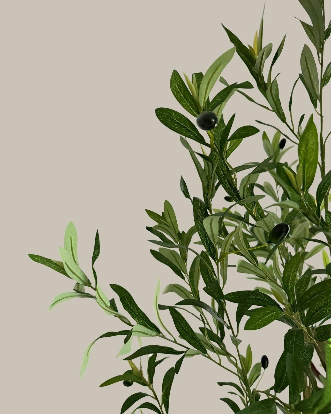 Artificial Tall Multi Branch Olive Tree 180CM.