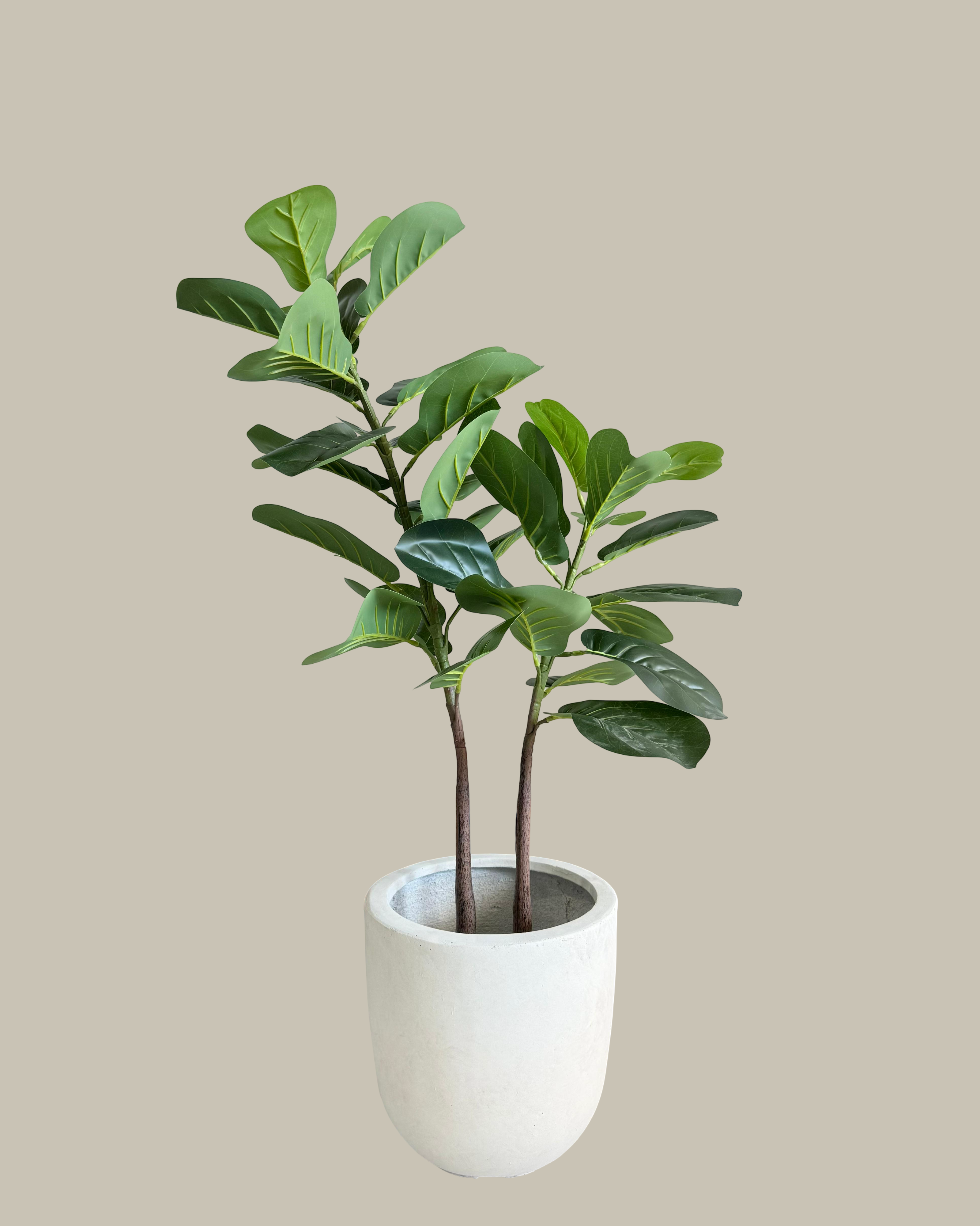 Faux Fiddle Fig Tree 105CM