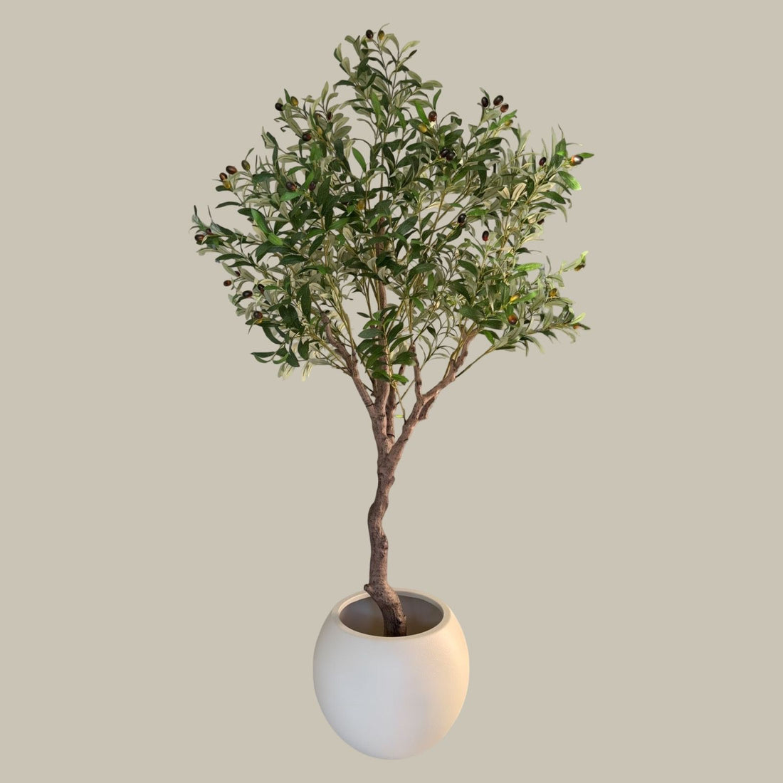 Large Modern Round Pot