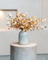 Faux Ivory Eucalyptus Stems – Set of 5