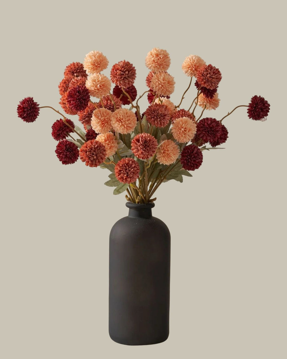 Faux Kiku Flower Stems - Assosted Bouquet