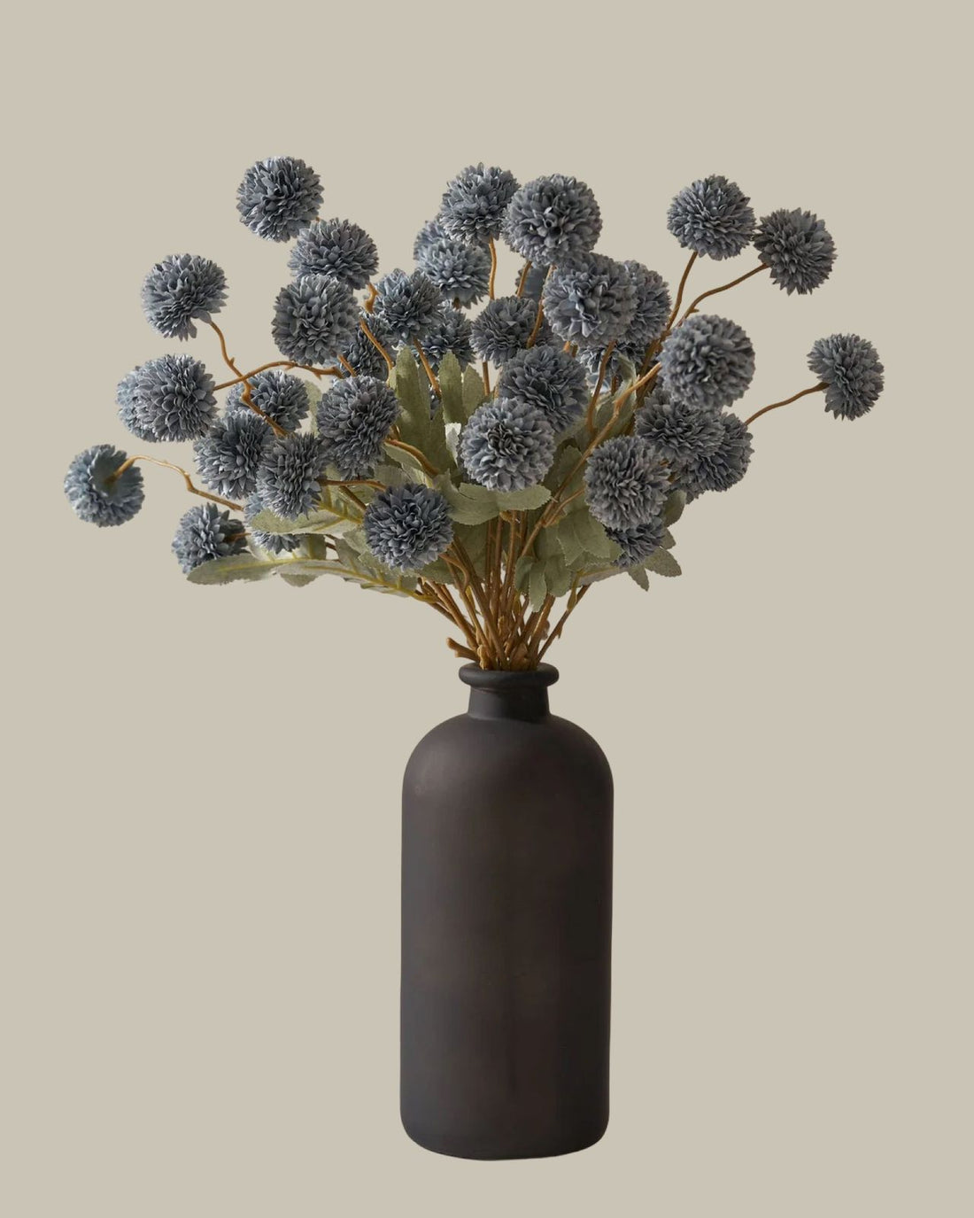 Faux Kiku Flower Stems - Livid