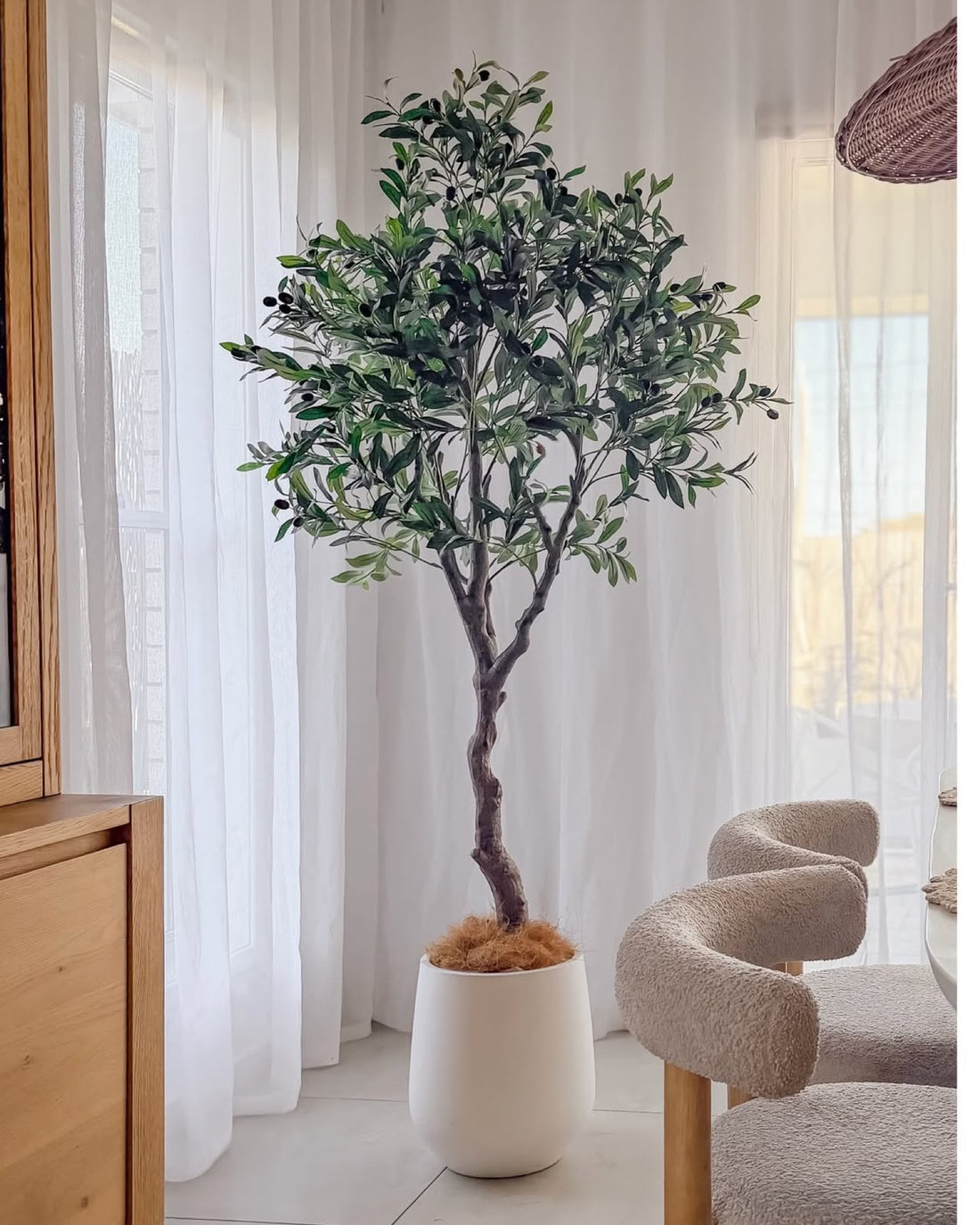 Faux Giant Multi Branch Olive Tree 1.8M