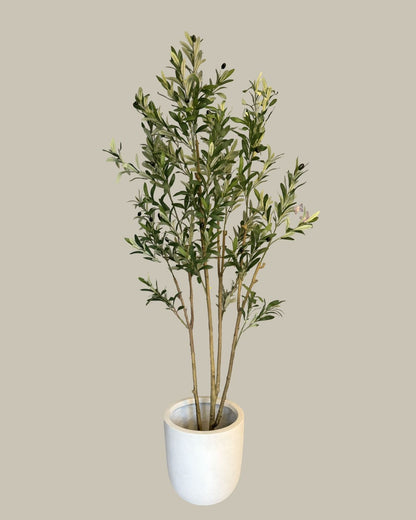 Artificial Tall Multi Branch Olive Tree 180CM