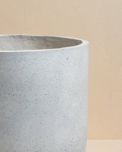 Large U-Shaped Planter Pot - White