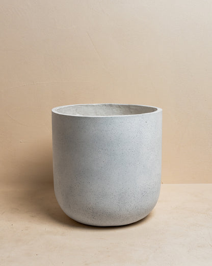 Large U-Shaped Planter Pot - White