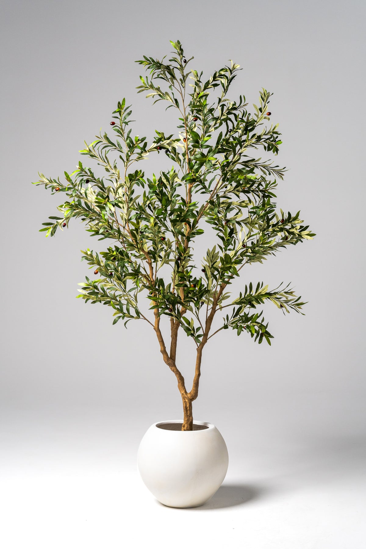 Maren Extra Large Round Pot — White