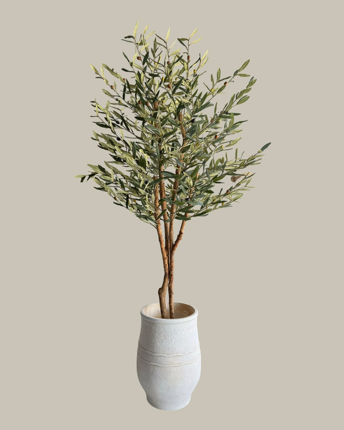 Ultra Realistic Faux Real Wood Olive Tree 180cm