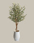 Ultra Realistic Faux Real Wood Olive Tree 180cm