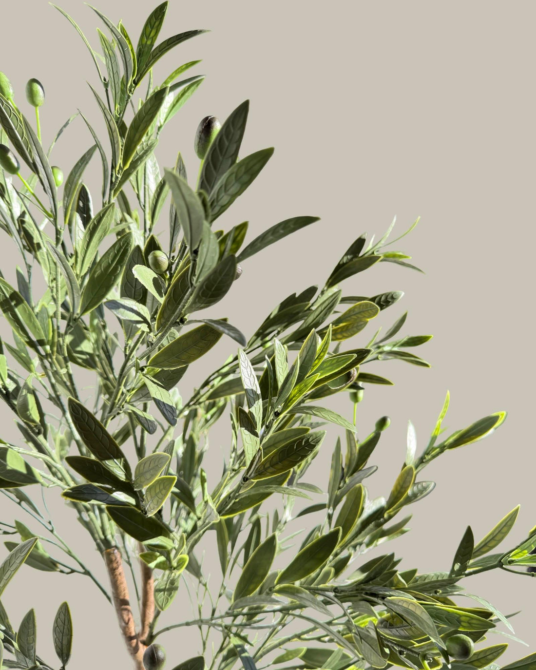 Artificial UV Protected Giant Tall Olive Tree 210CM