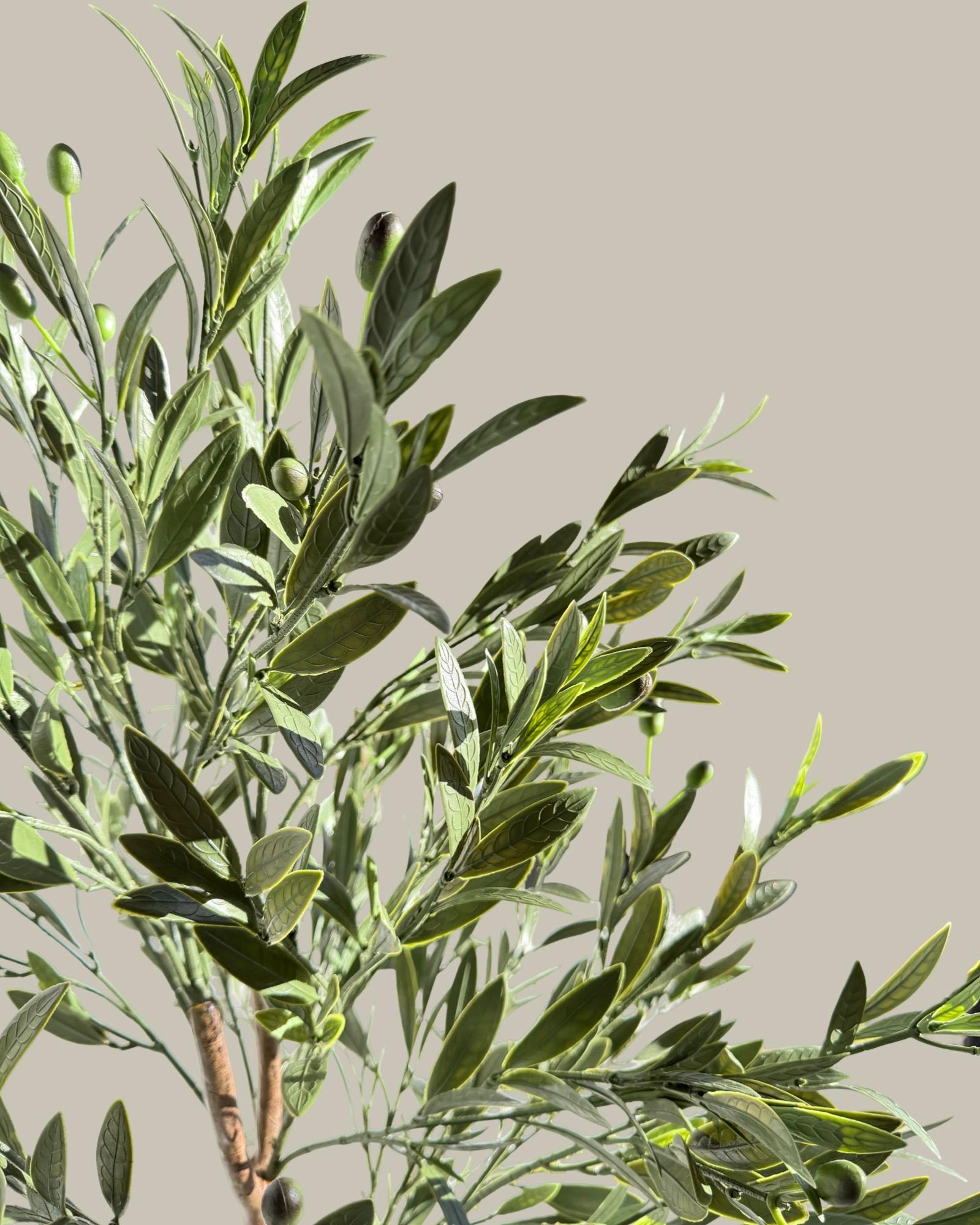 Artificial UV Protected Giant Tall Olive Tree 210CM